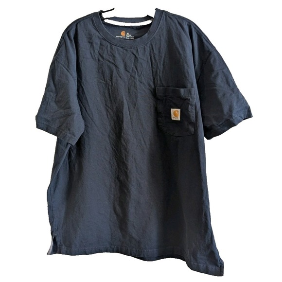 Carhartt Other - Carhartt 278-20 Men's Blue‎ Shirt Sleeve T-Shirt XL Workware Lightweight